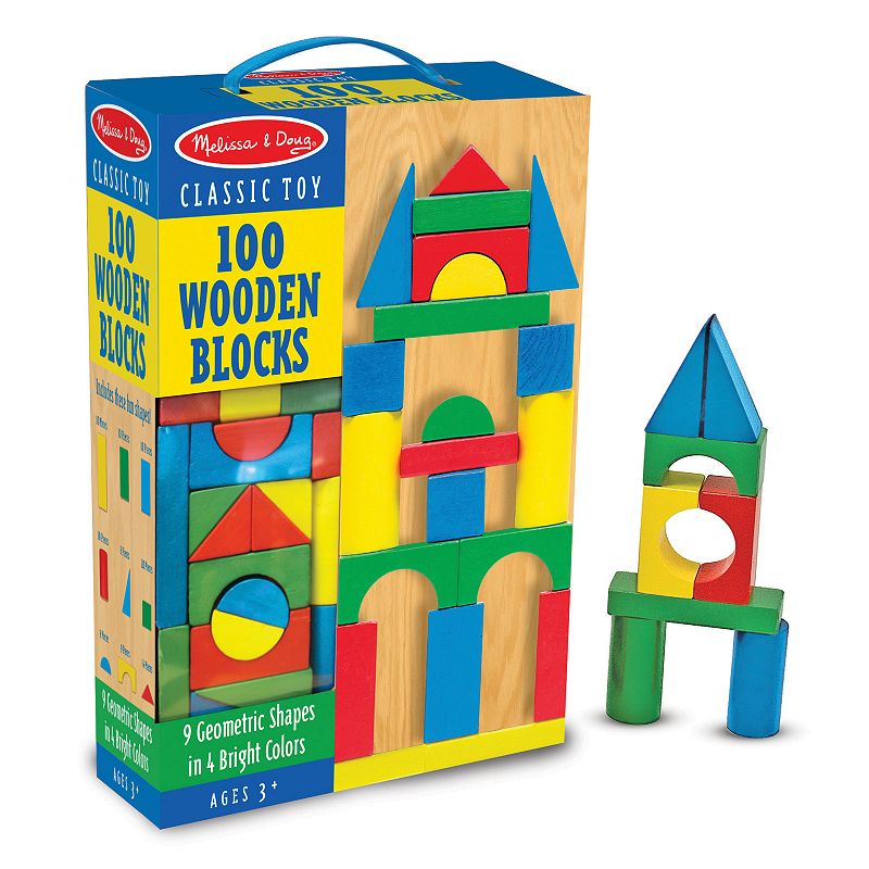 Melissa and Doug Wood Block Set