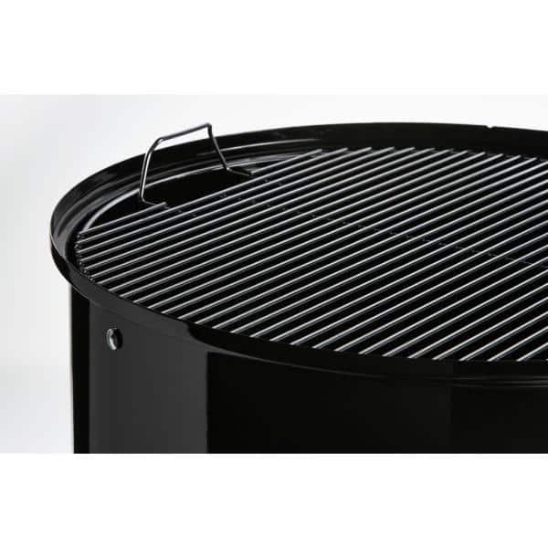 Weber 14 in Smokey Mountain Cooker Smoker in Black with Cover and BuiltIn Thermometer