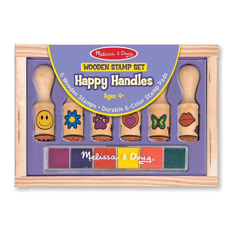 Melissa and Doug Happy Handle Stamp Set