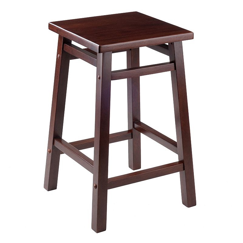 Winsome Albany 3-Piece High Table and Counter Stools Set