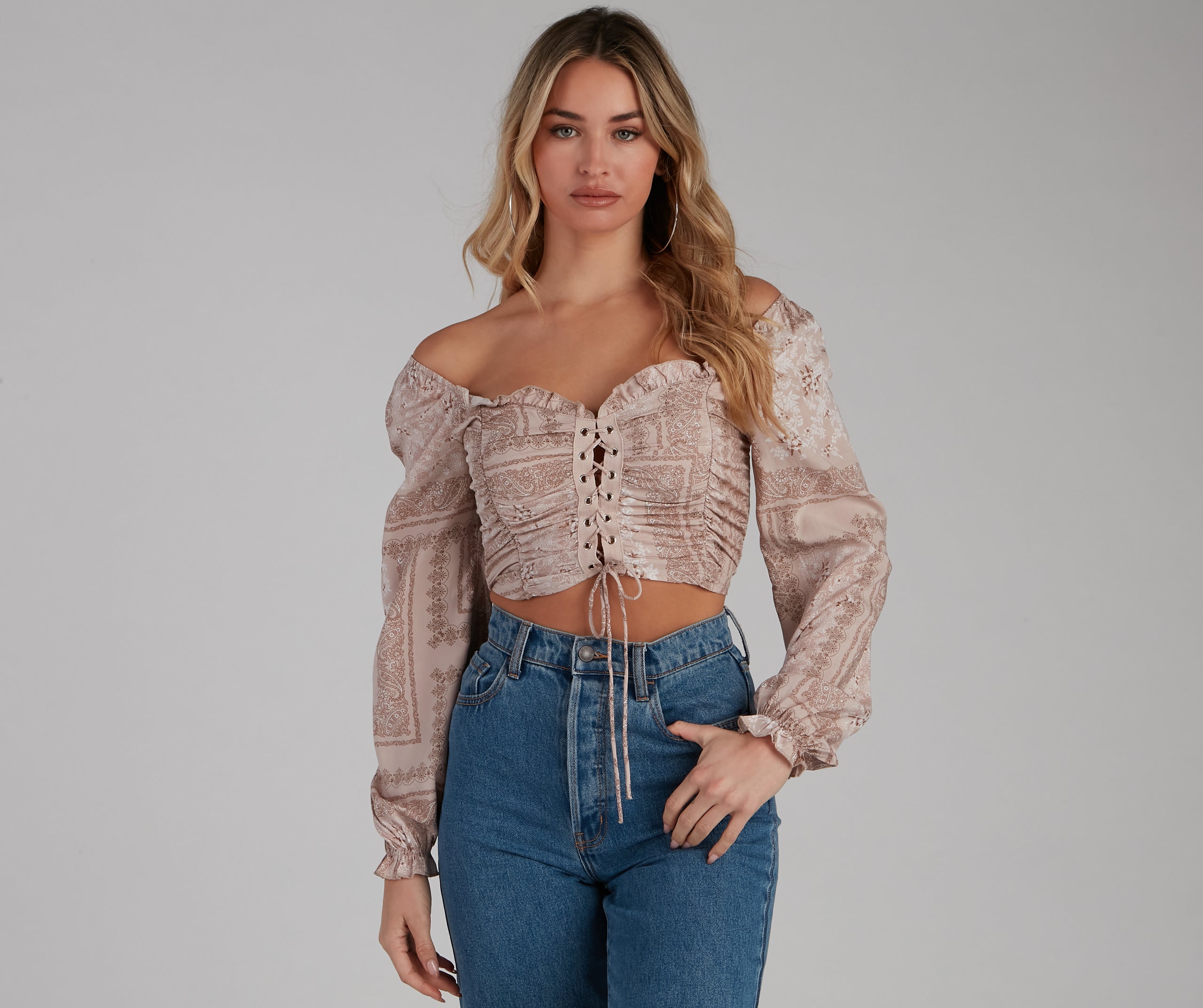 Effortless Boho-Chic Crop Top