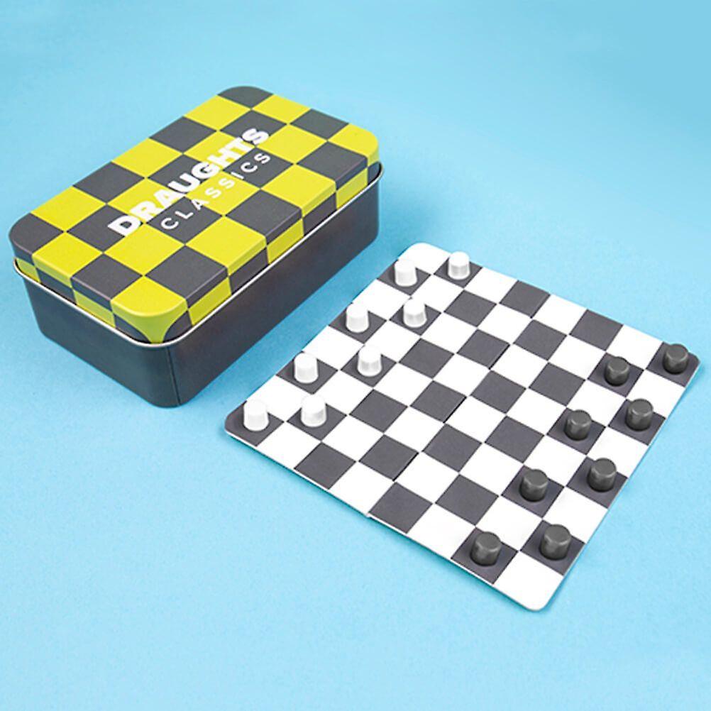 Classic Mini Draughts Magnetic Travel Game