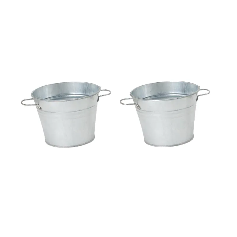 New Arrival 2023 Garden Supplies Metal Planter Small Size Outdoor Flower Pots And Planter Exporter From India