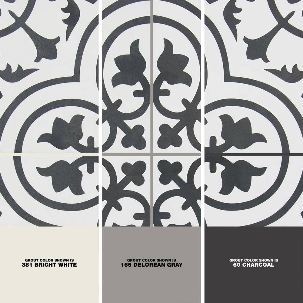 MSI Encaustic Amantus 8 in. x 8 in. Matte Porcelain Patterned Look Floor and Wall Tile (5.16 sq. ft.Case) NHDAMA8X8