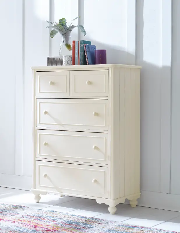 Summerset Ivory White Chest of Drawers