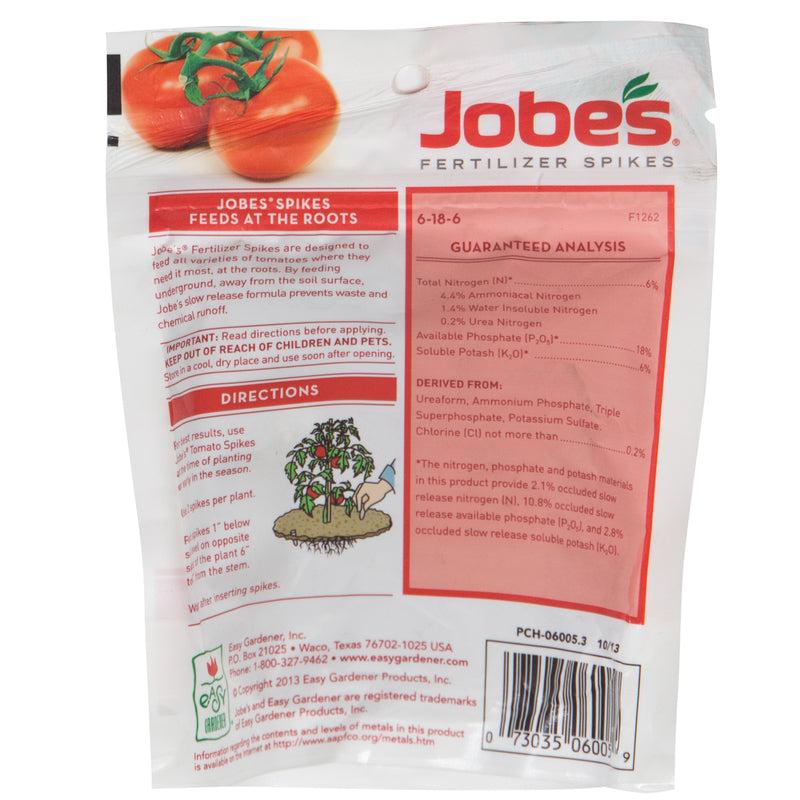 FERT SPIKE TOMATO 18PK