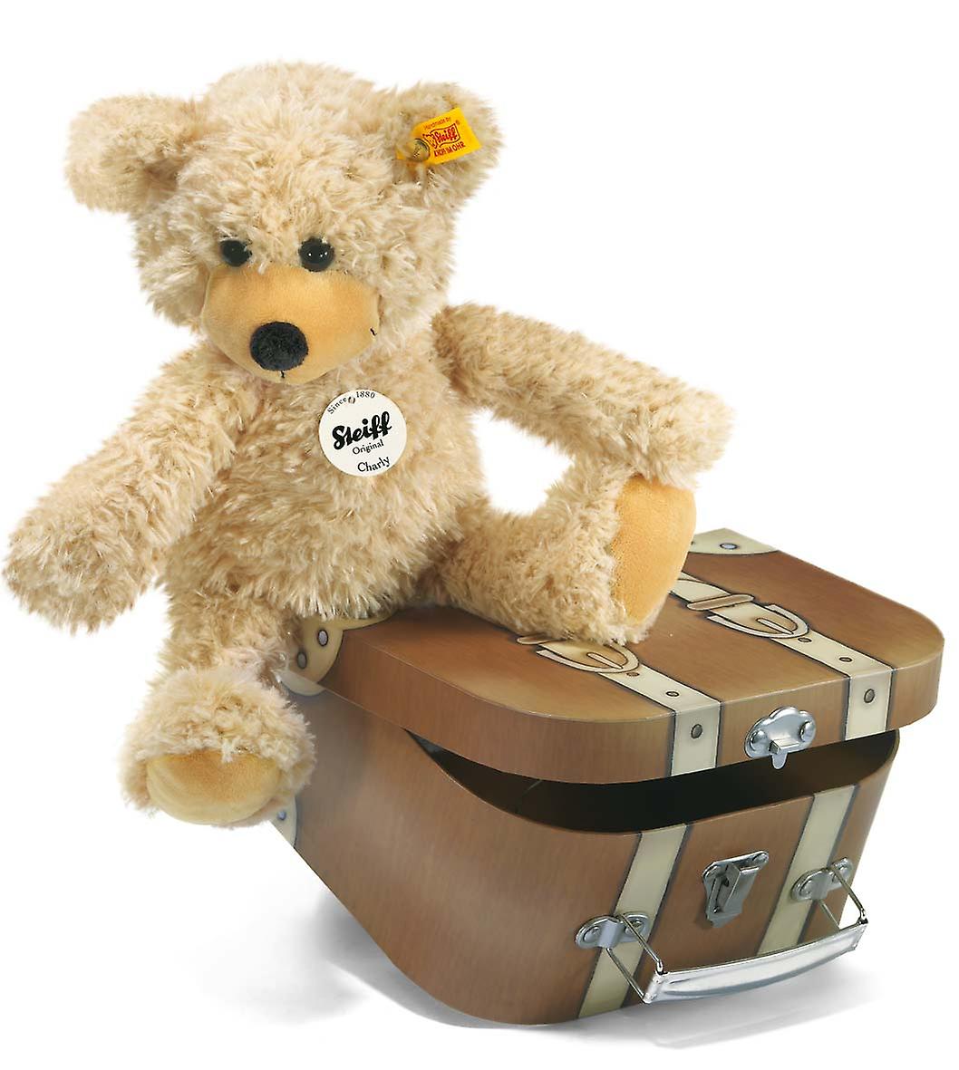 Steiff Charly Teddy Bear in suitcase