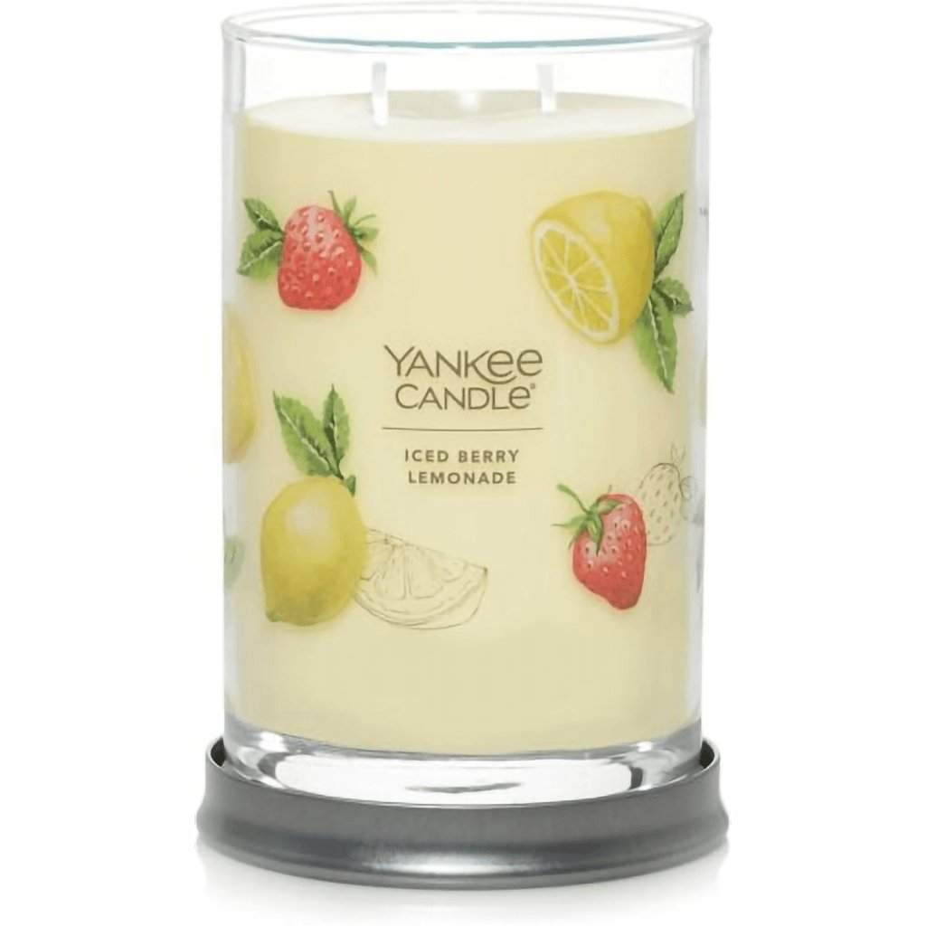 Yankee Candle  Signature Large Tumbler Candle in Iced Berry Lemonade