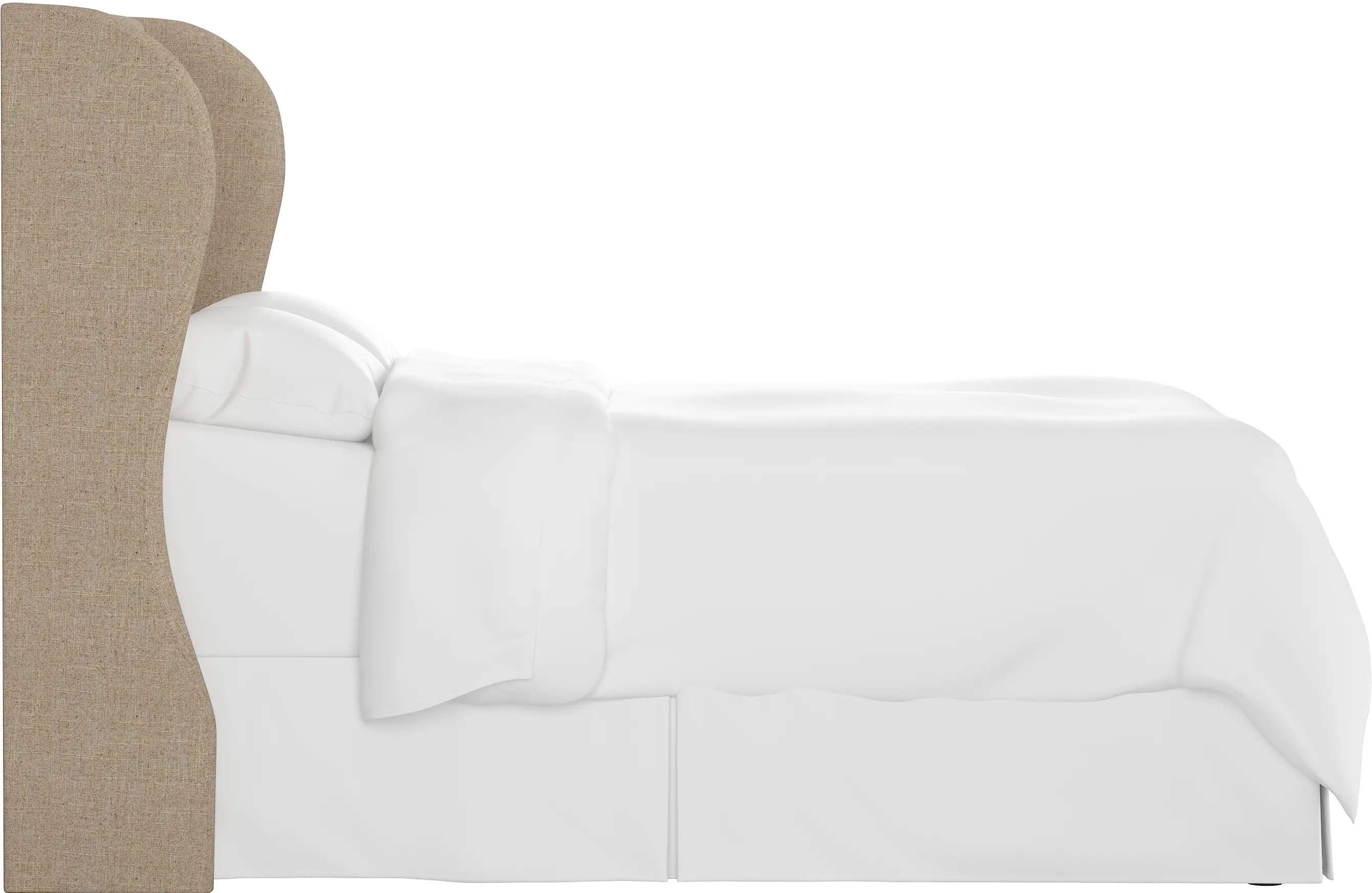 Jaclyn Tan Sloped Wingback Twin Headboard - Skyline Furniture