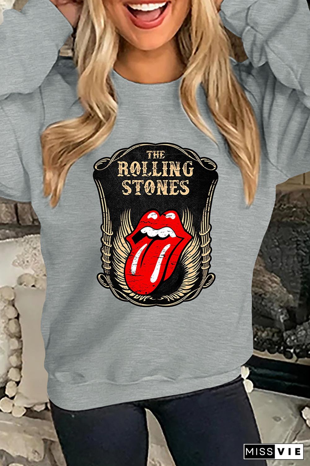 Rolling Stones Longsleeve Sweatshirt Wholesale