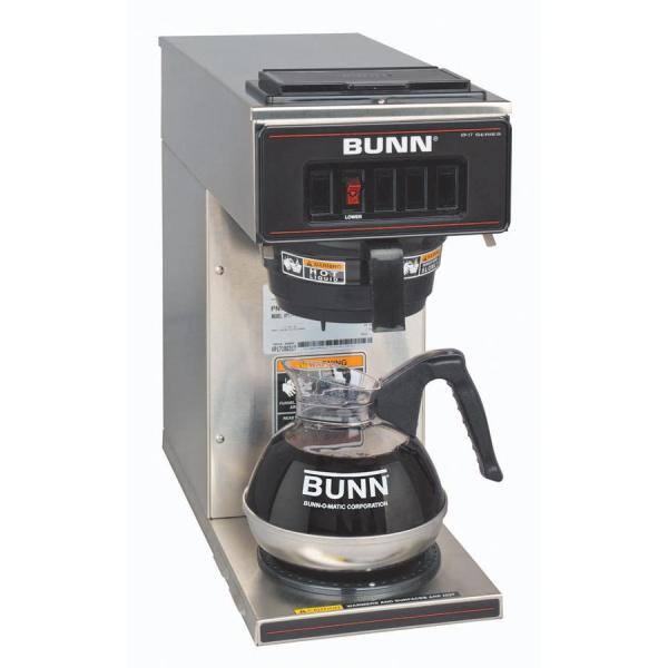 Bunn VP17-1 12-Cup Commercial Coffee Maker 1 Warmer 13300.0001 13300.0001