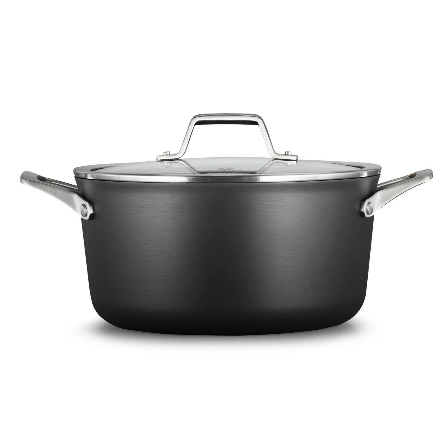 Calphalon Premier MineralShield Nonstick 6Quart Stock Pot with Lid  Crowdfused