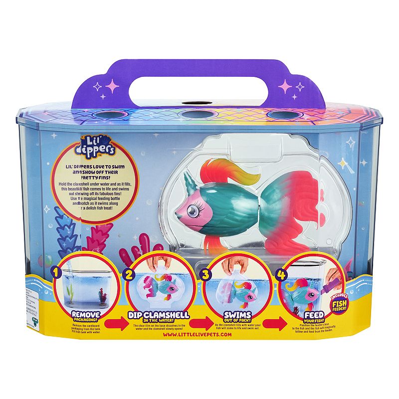 Little Live Pets Fantasea Lil' Dippers Fish and Tank