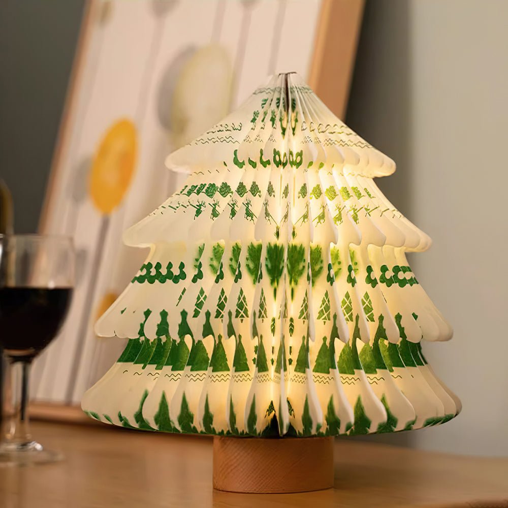 Xmas Tree Fold Table Lamp