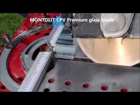 Montolit CPV Premium Glass Blade - CPV250 10