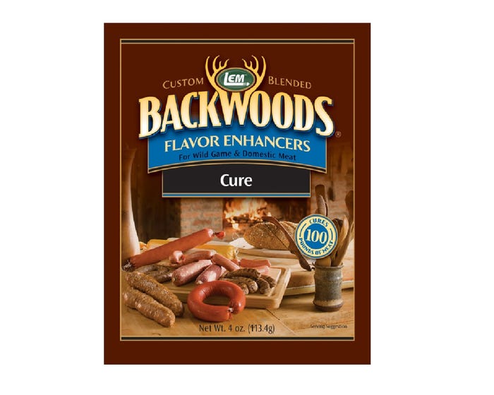 LEM Backwoods Flavor Enhancers Cure， 4oz. - 9208