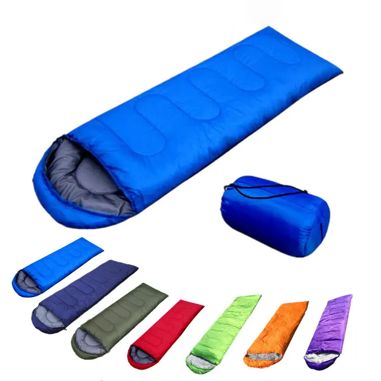 Envelope Emergency Outdoor Cold Proof Lightweight Camping Sleeping Bag For Hiking Camping Indoor