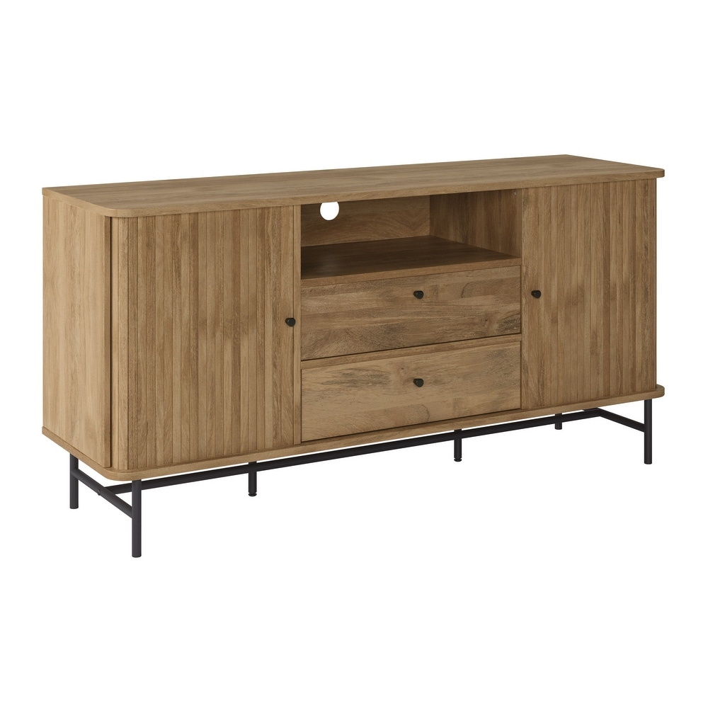 Riko Curved Sideboard Buffet   N/A