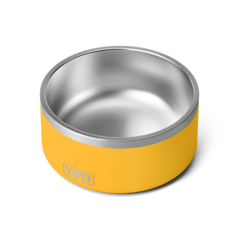 Yeti Boomer 8 Four Cup Dog Bowl Alpine Yellow