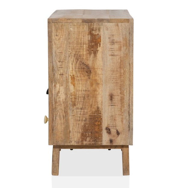 Serreno 6 Drawers Accent Cabinet Natural Furniture Of America