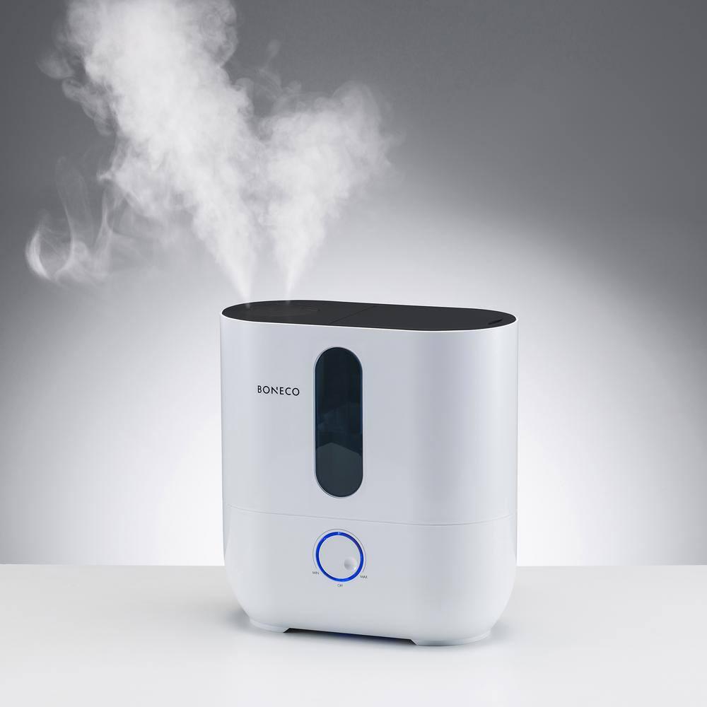 BONECO U310 Large Room Quiet Ultrasonic Warm Mist Humidifier with Auto Shutoff