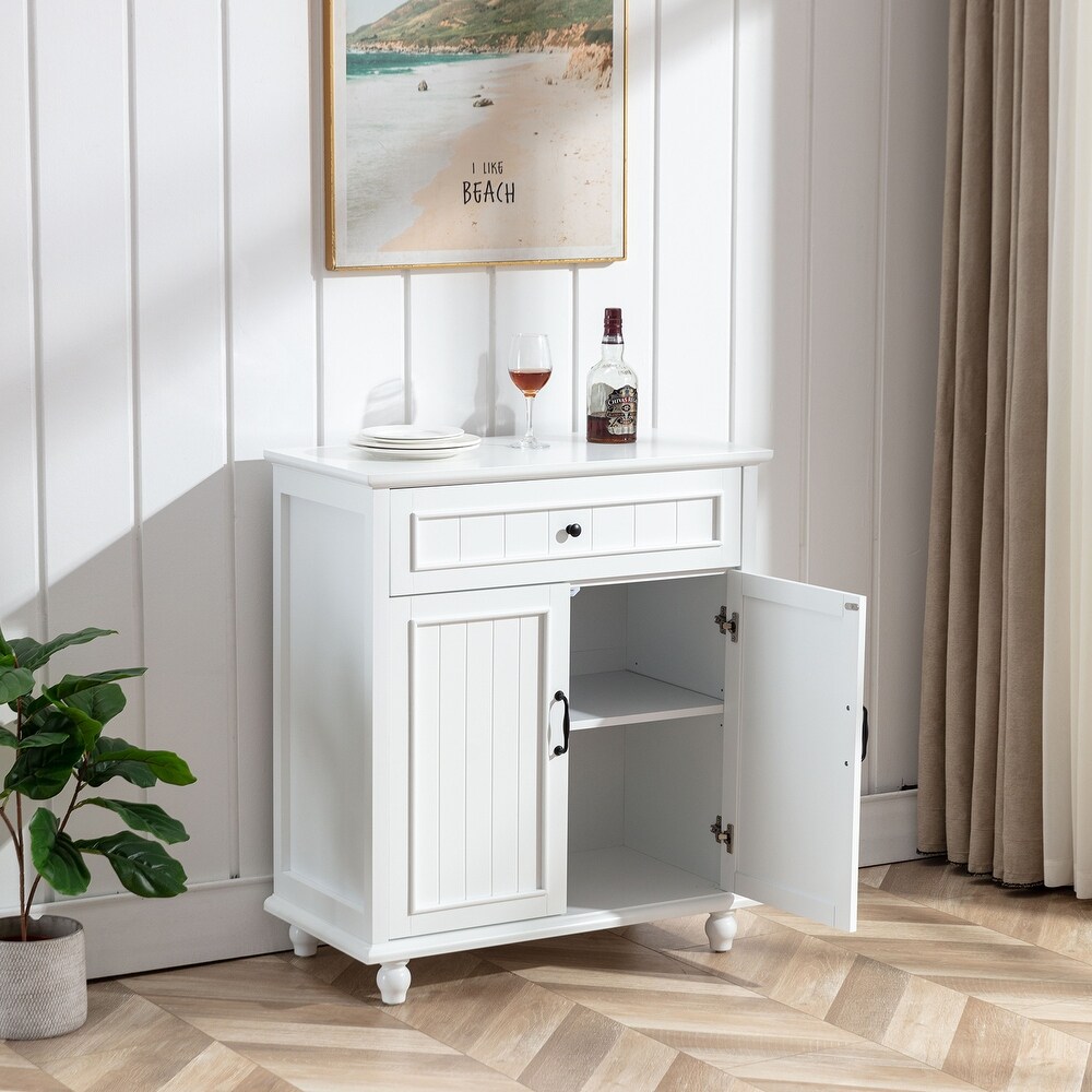 Sideboard Buffet Cabinet Storage Kitchen Cabinet with Drawers Door Console Table