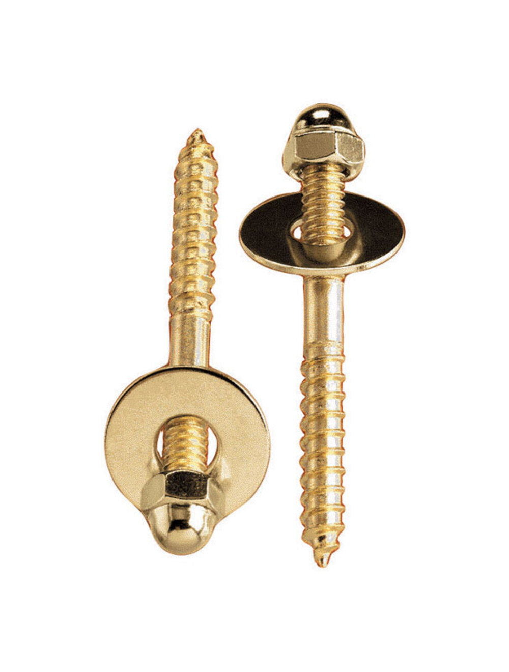 TOILET SCREW SET BRASS