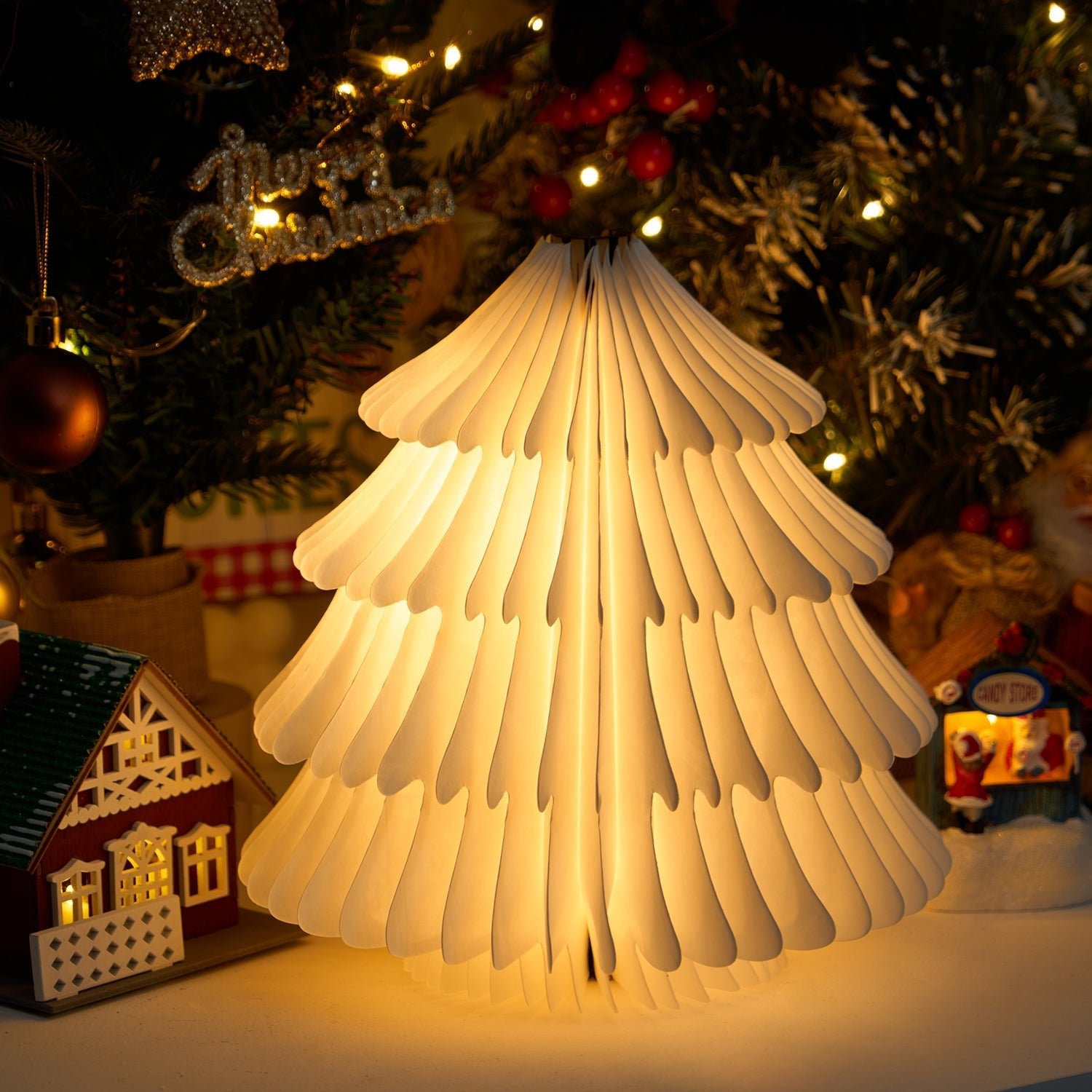 Xmas Tree Fold Table Lamp