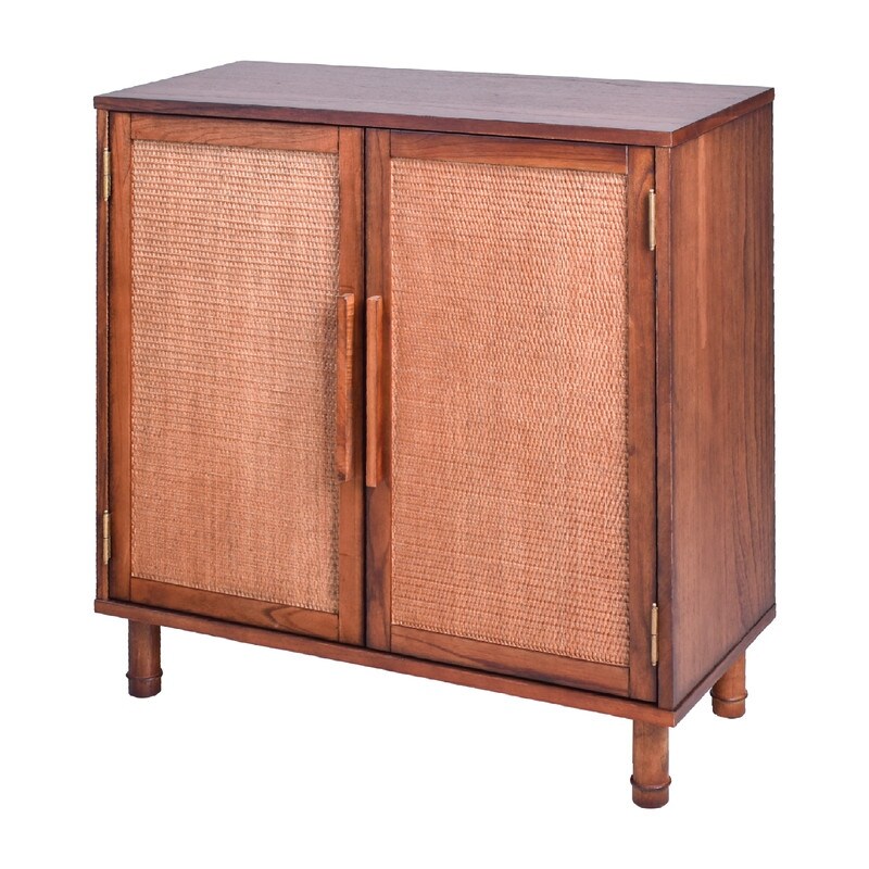 Hopper Studio Delancey Brown 2 Door Cabinet