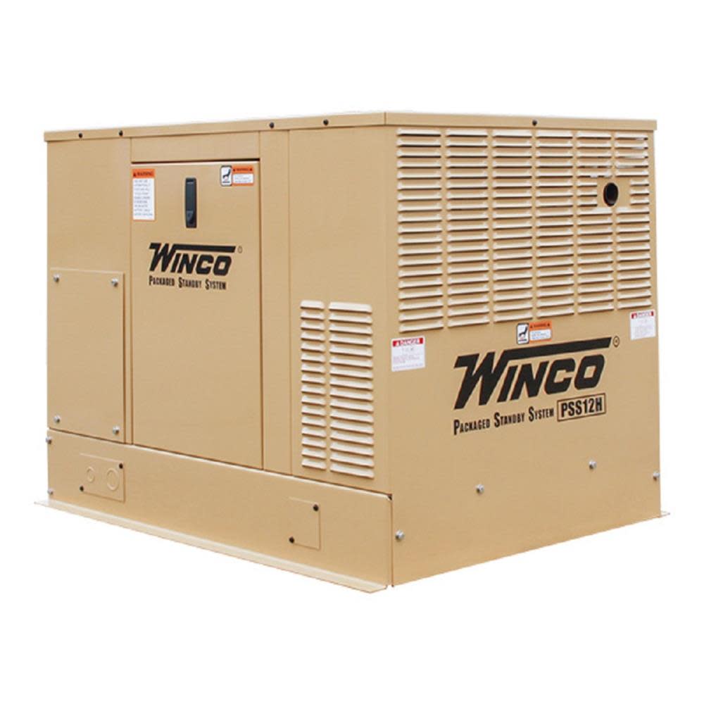 WINCO PSS12H Emergency Generator ;