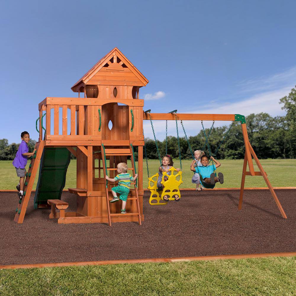 Backyard Discovery Monterey All Cedar Swing Set 6012com