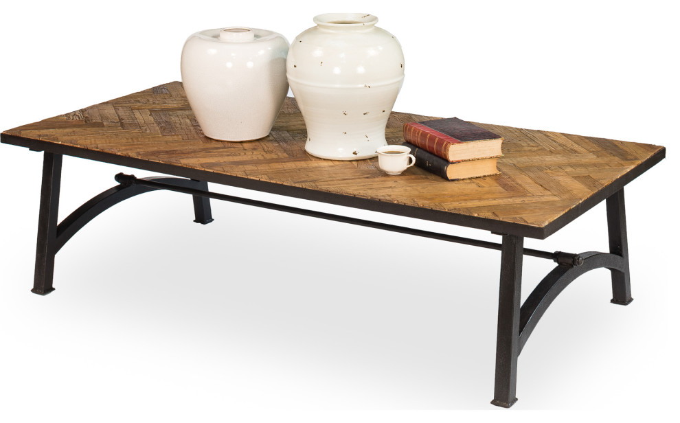 Detroit Coffee Table   Industrial   Coffee Tables   by HedgeApple  Houzz