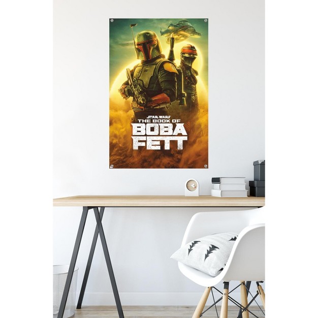 Trends International Star Wars The Book Of Boba Fett Key Art Unframed Wall Poster Prints