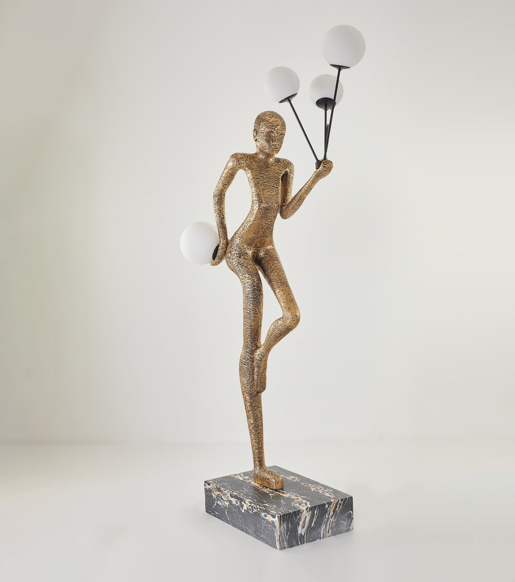 Juggling Sculptor Floor Lamp