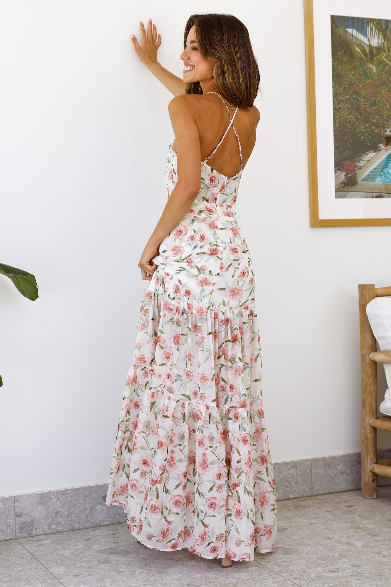 HELLO MOLLY Blossomed Maxi Dress