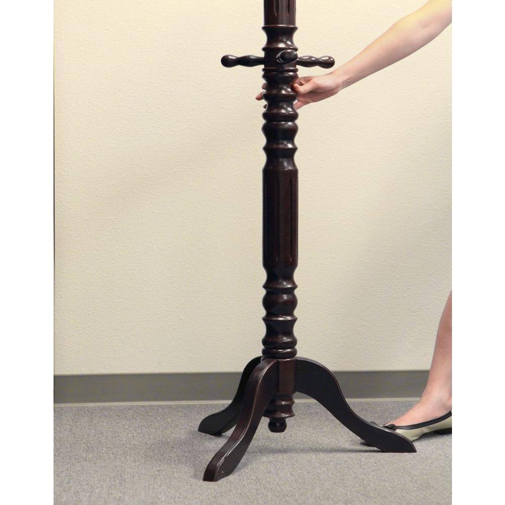 Homecraft Furniture Cherry 12-Hook Coat Rack JW302-C