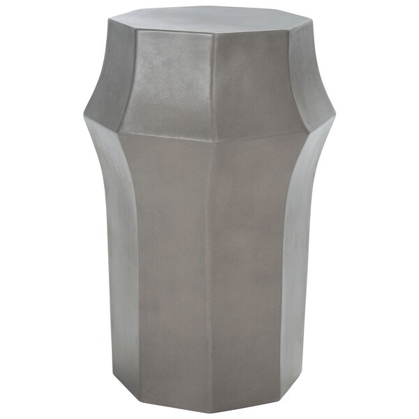 SAFAVIEH Klaudia Concrete Indoor/Outdoor Accent Table