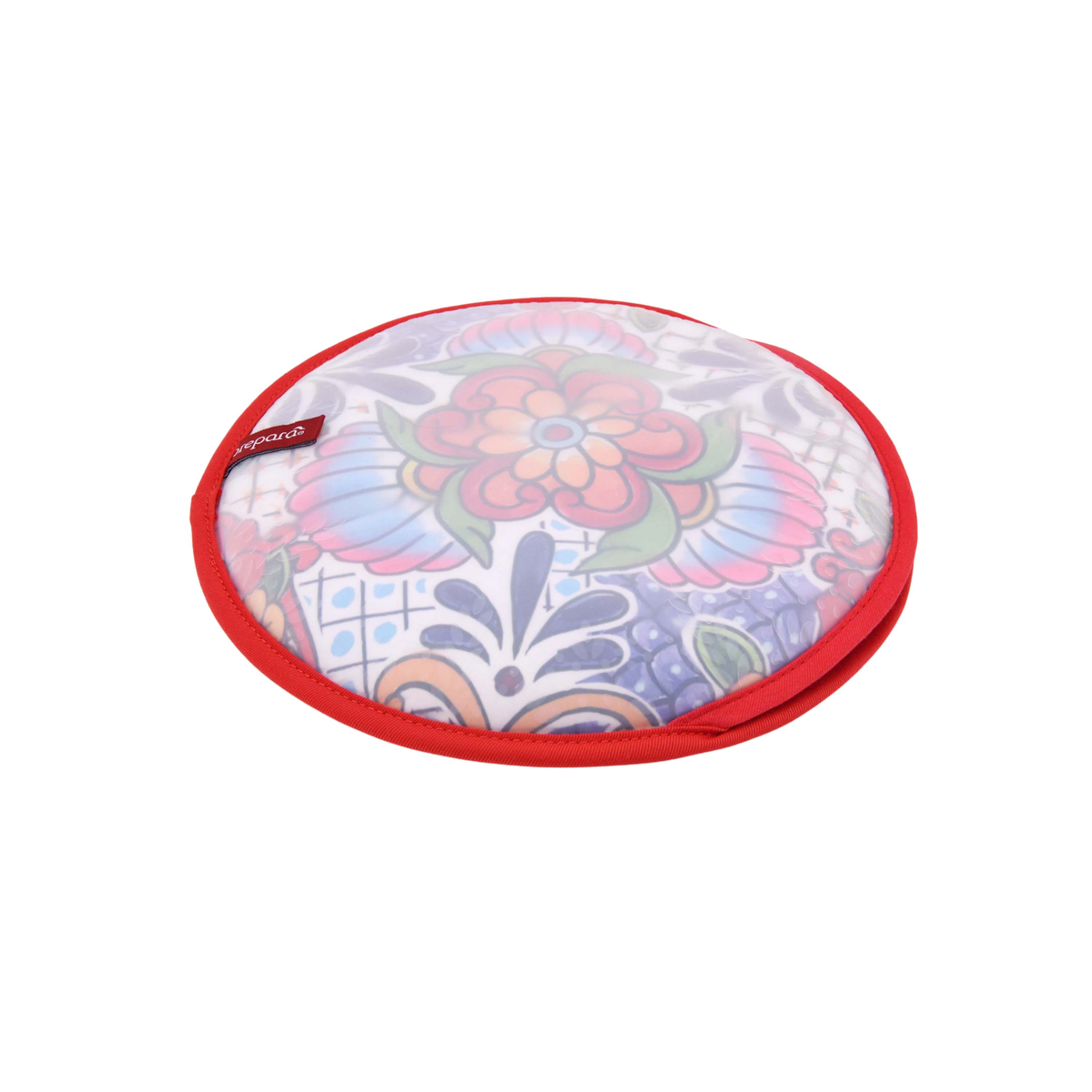 Prepara Fabric Tortilla Warmer Fabric Pouch， Red