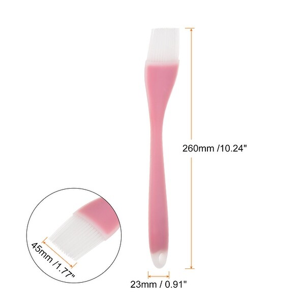 2pcs Silicone Pastry Brush， 1.77