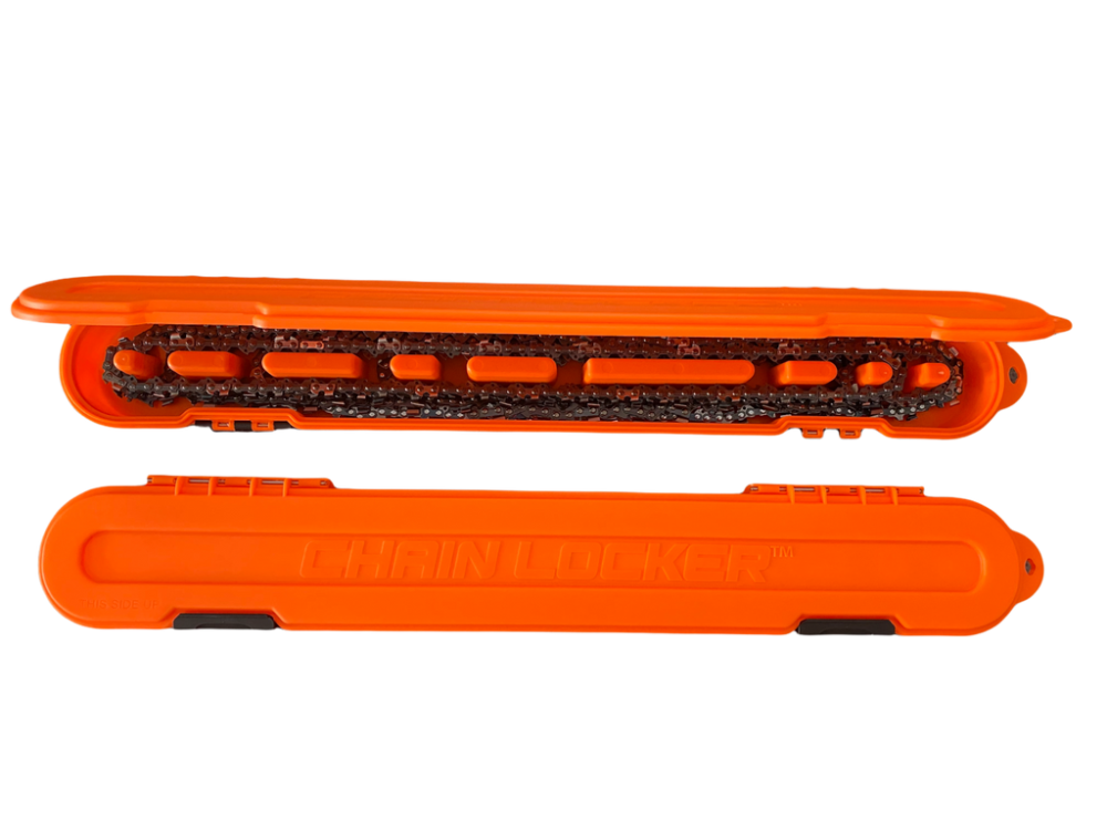 Chain Locker Chainsaw Chain Storage Case Orange ;