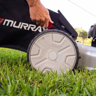 Murray 21 in. 140 cc Briggs and Stratton Walk Behind Gas Push Lawn Mower with Height Adjustment and with Mulch Bag MNA152703