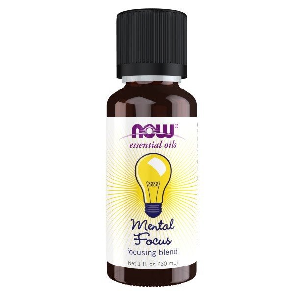 Now Foods Mental Focus Oil Blend 1 Fl Oz Oil