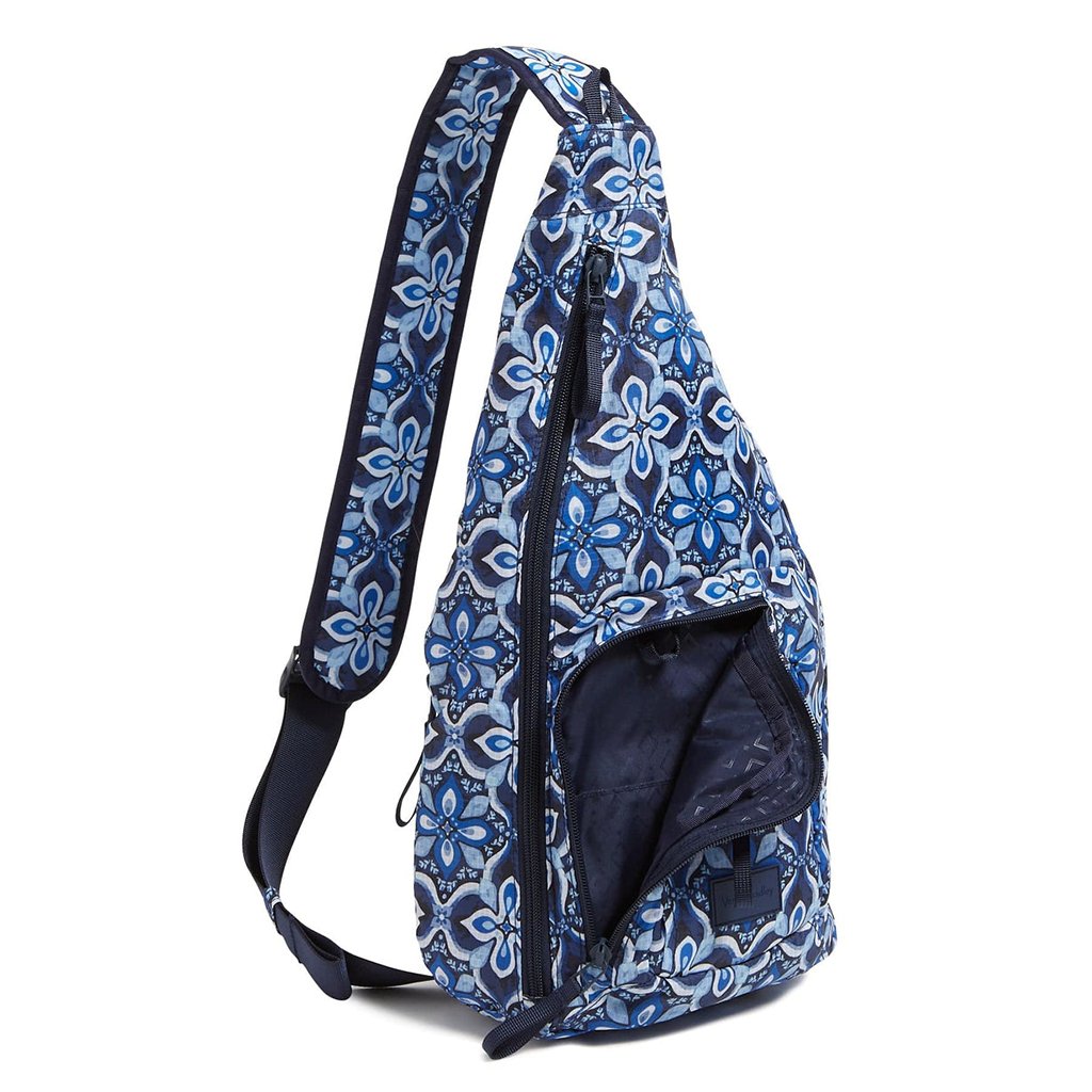 Vera Bradley  Sling Backpack in Raindrop Medallion