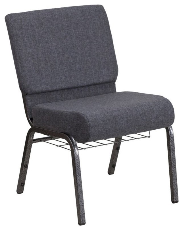 Hercules Series 21  x27 x27Chair With Book Rack   Contemporary   Armchairs And Accent Chairs   by Furniture East Inc.  Houzz