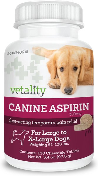 Vetality Canine Aspirin for Dogs