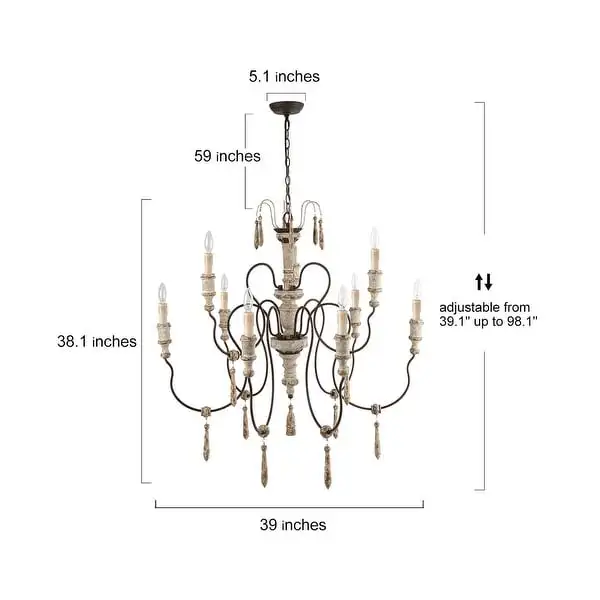French Country 9-Light 39