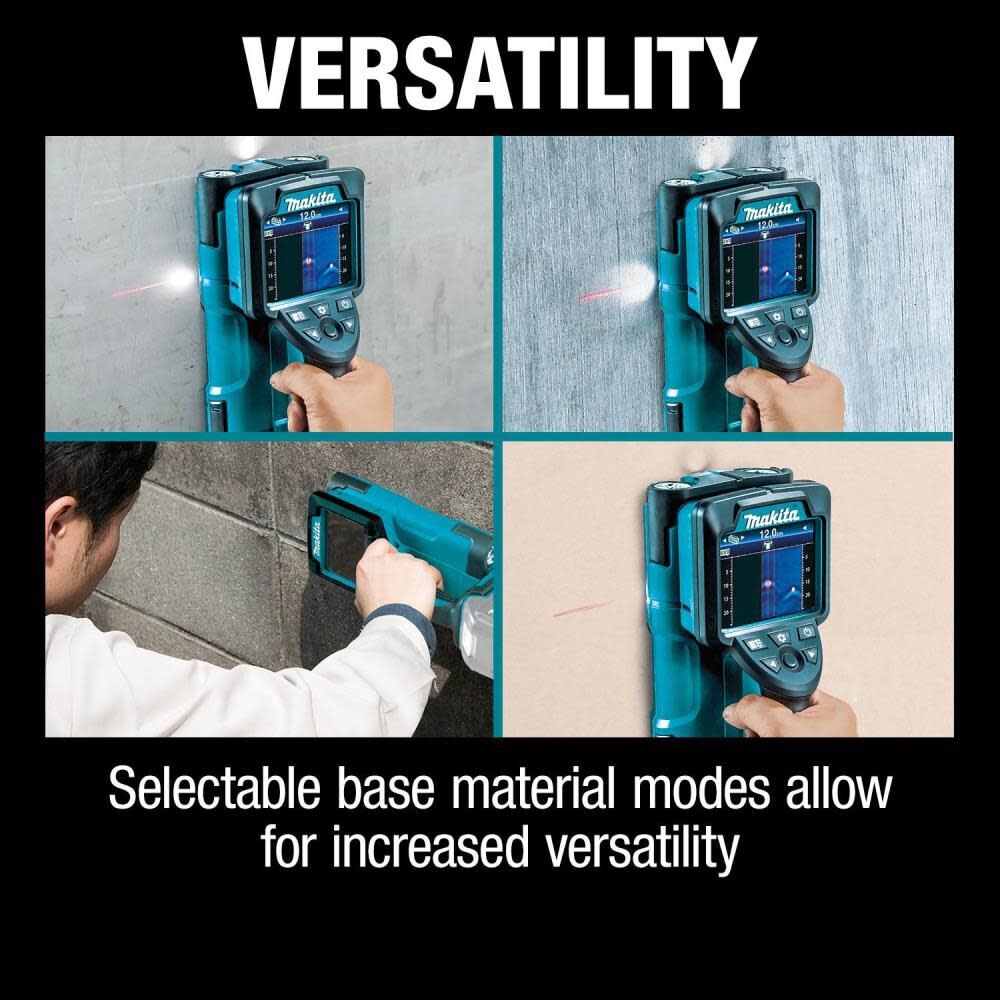 Makita 18V LXT Multi Surface Scanner Bare Tool with Interlocking Storage Case DWD181ZJ from Makita