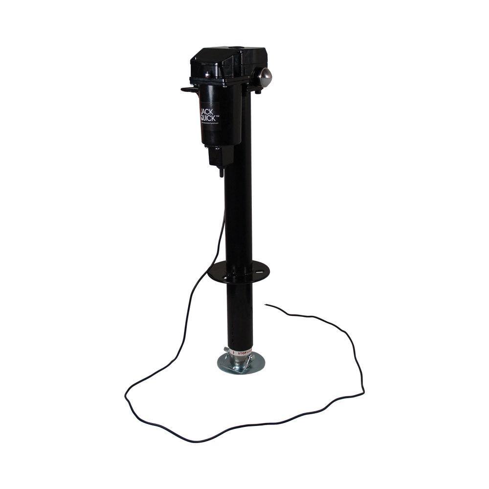 Quick Products 3250 Electric Tongue Jack in Black JQ-3000