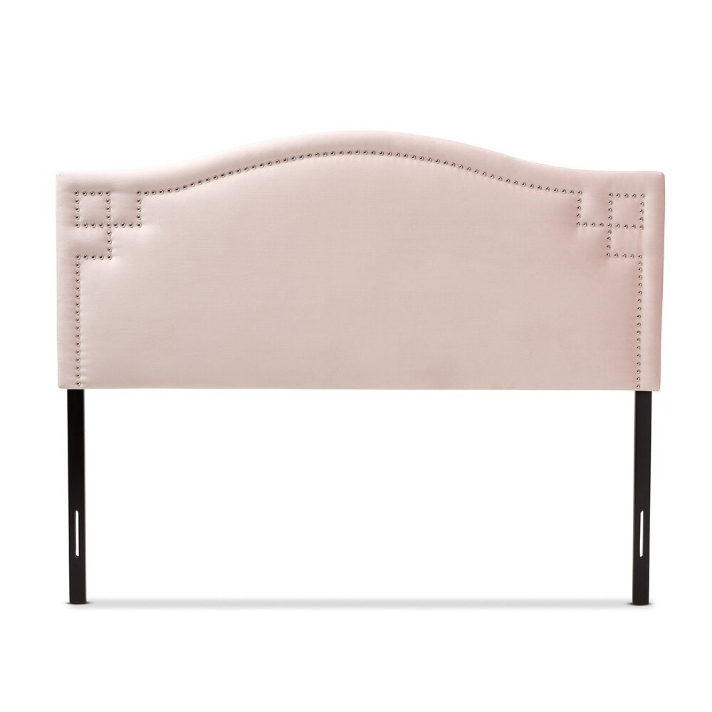 Copper Grove Oleshky Velvet Fabric Headboard