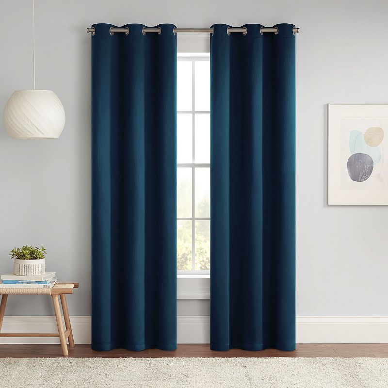 eclipse Darrell Energy Saving Blackout Grommet Window Curtain Panel